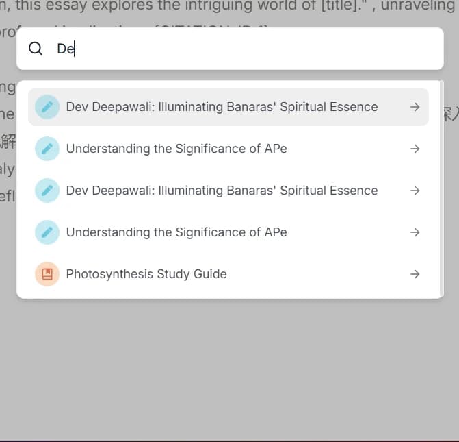 Search Anything, Anywhere